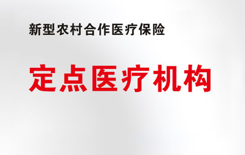 新型农村合作医疗保险定点医院