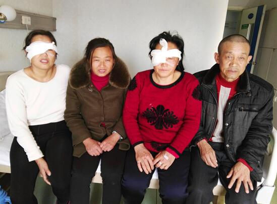 家族三代9人面临失明，角膜移植重见希望